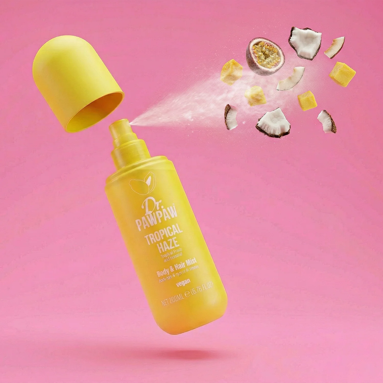 Dr.PAWPAW Tropical Haze Body & Hair Mist - 200ml - Image 3