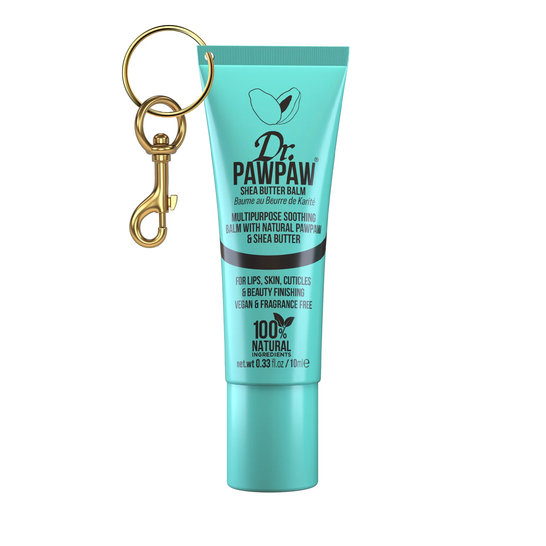 Shea Butter Balm 10ml - With Keyring - Image 3